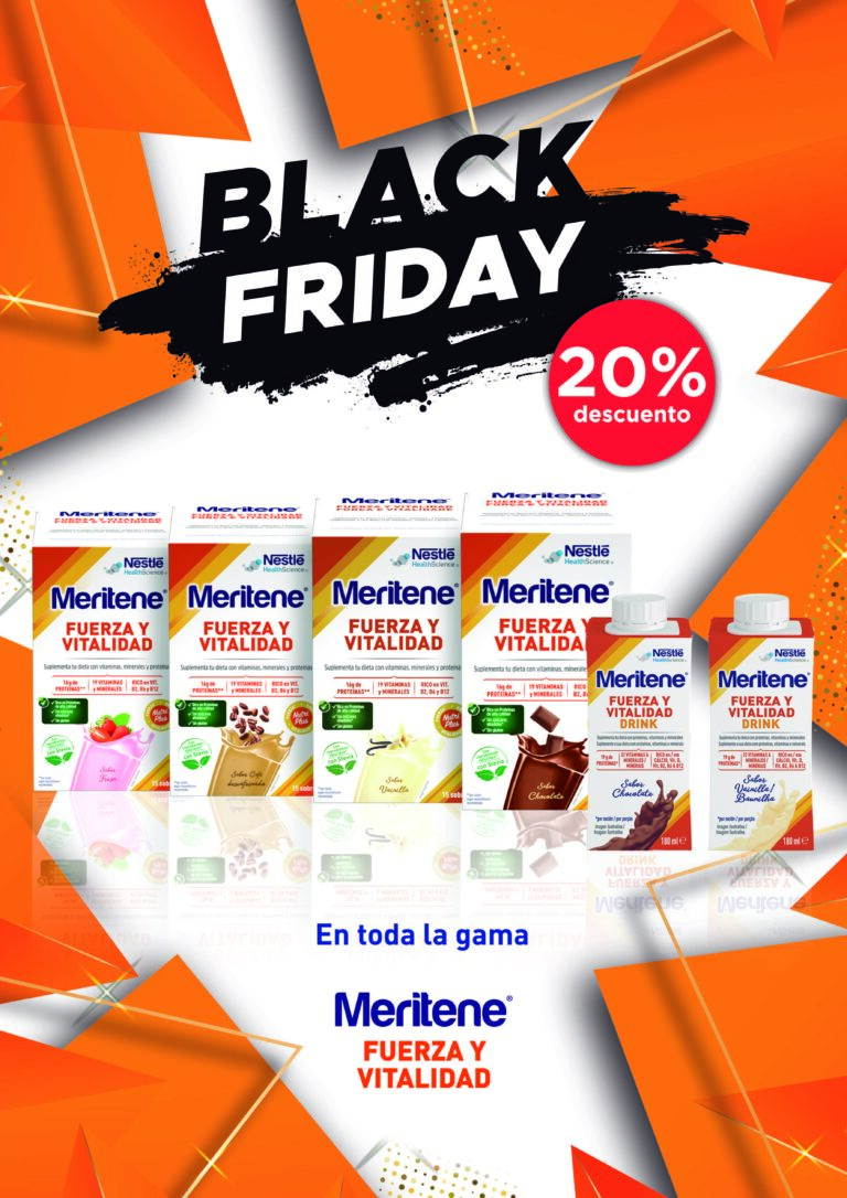 DisenŞo A4 Black Friday Meritene FyV sf